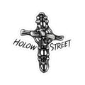 Hollow Street Skull Cross Sticker — Gothic Kiss-Cut Decal