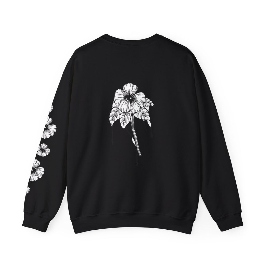 Holow Flower Crewneck Sweatshirt