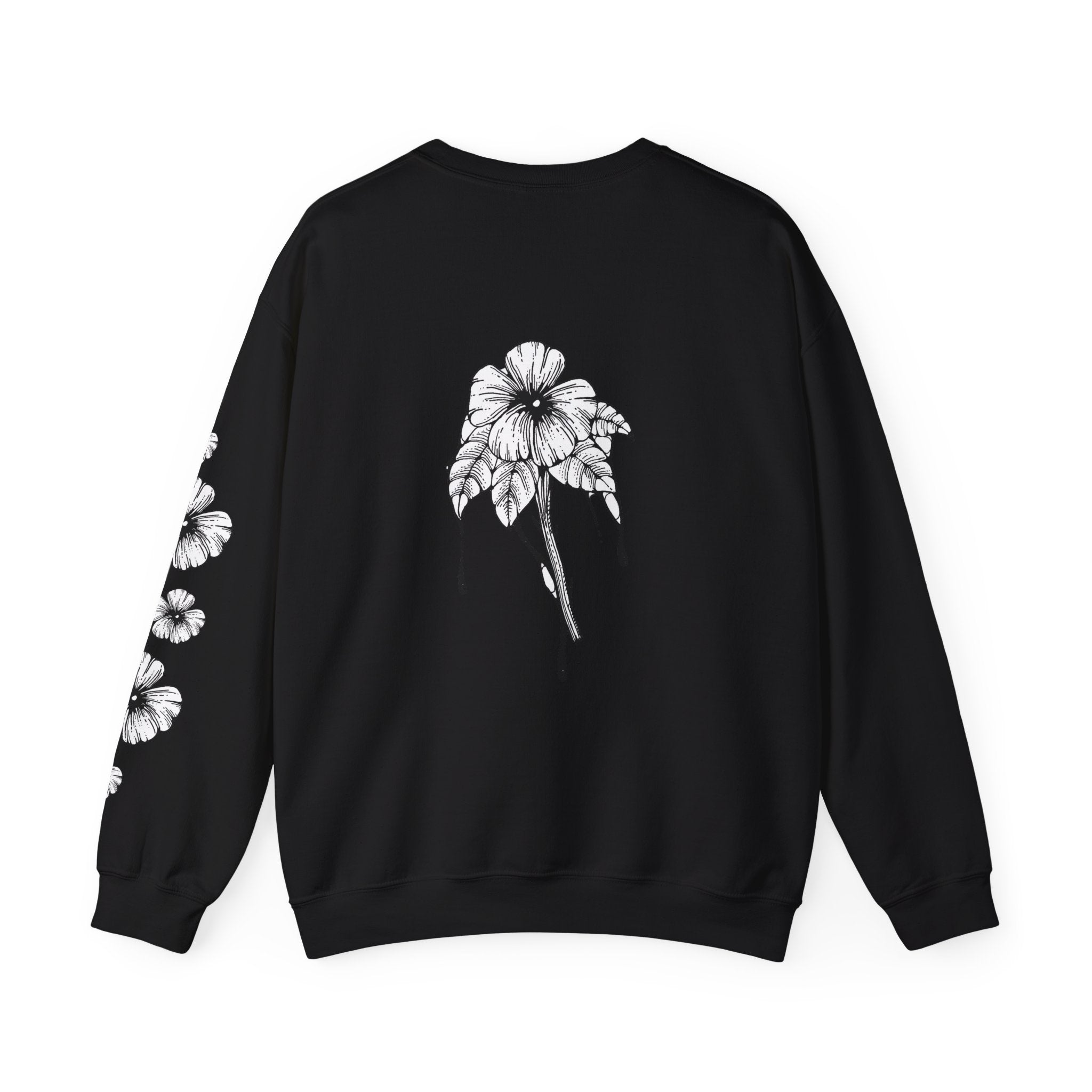 Holow Flower Crewneck Sweatshirt