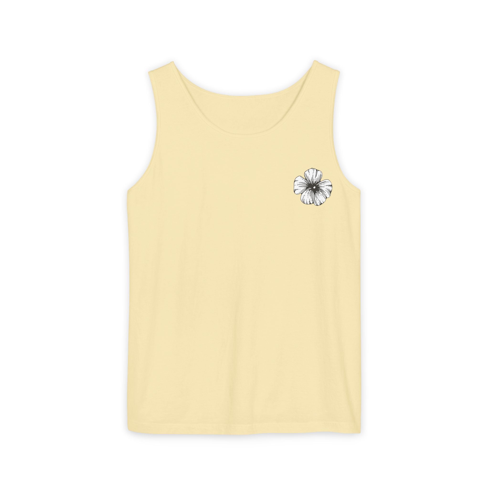 Holow Flower Tank Top