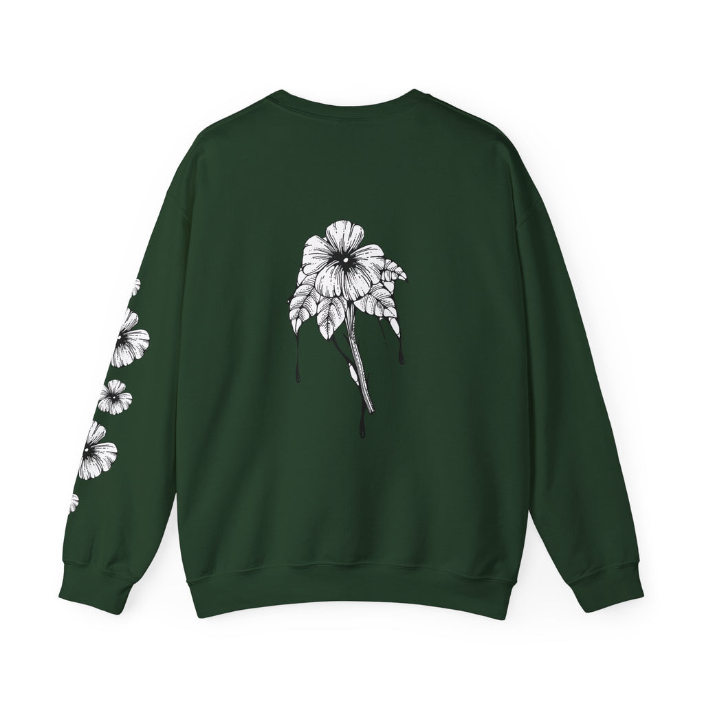 Holow Flower Crewneck Sweatshirt