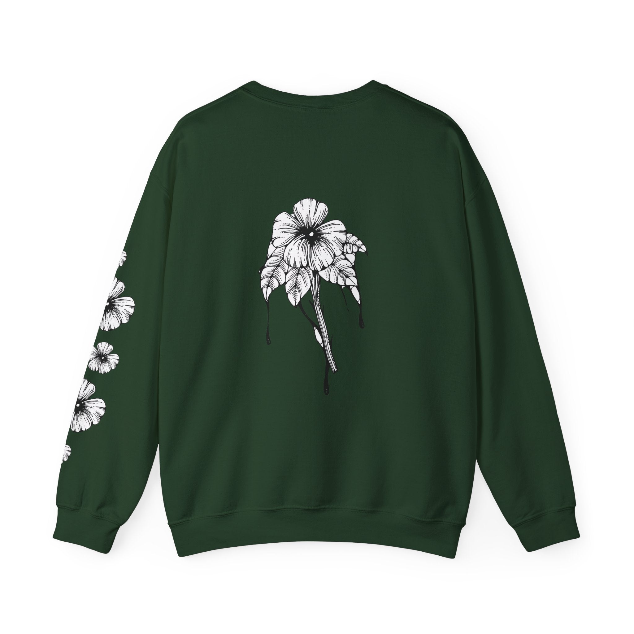 Holow Flower Crewneck Sweatshirt