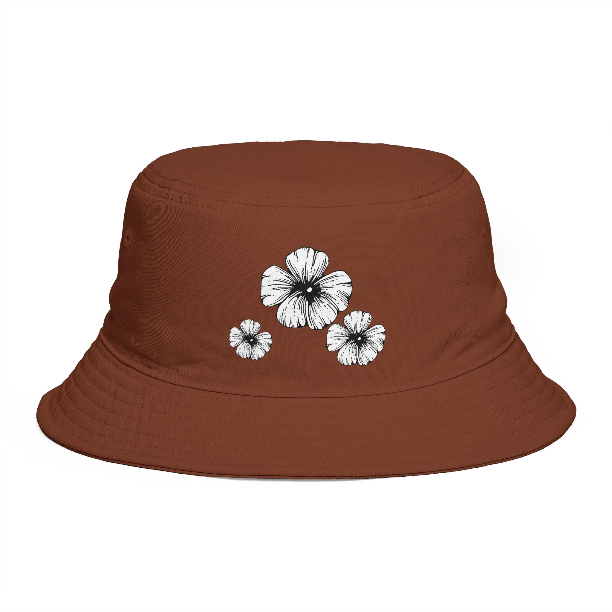 Holow Flower Bucket Hat