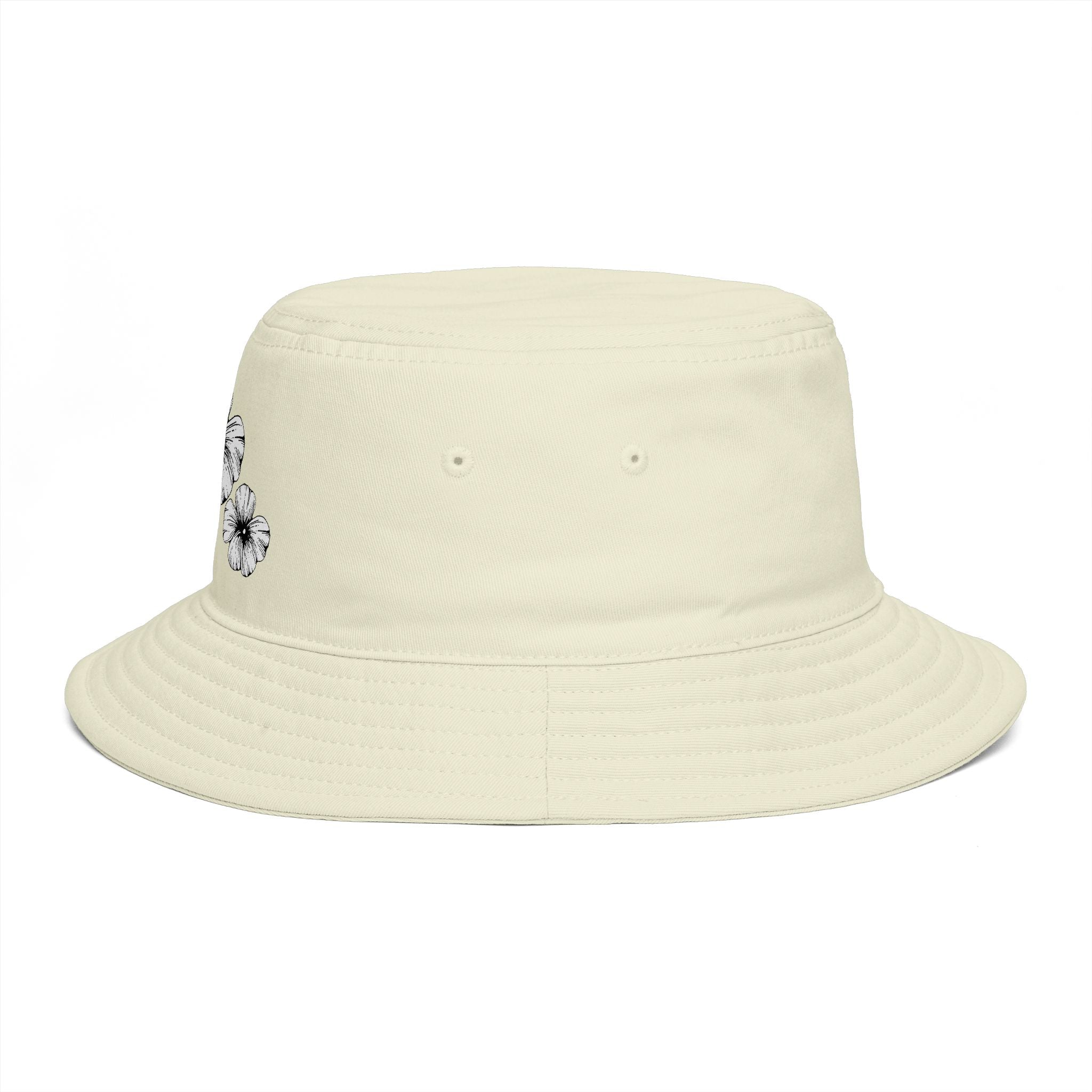Holow Flower Bucket Hat