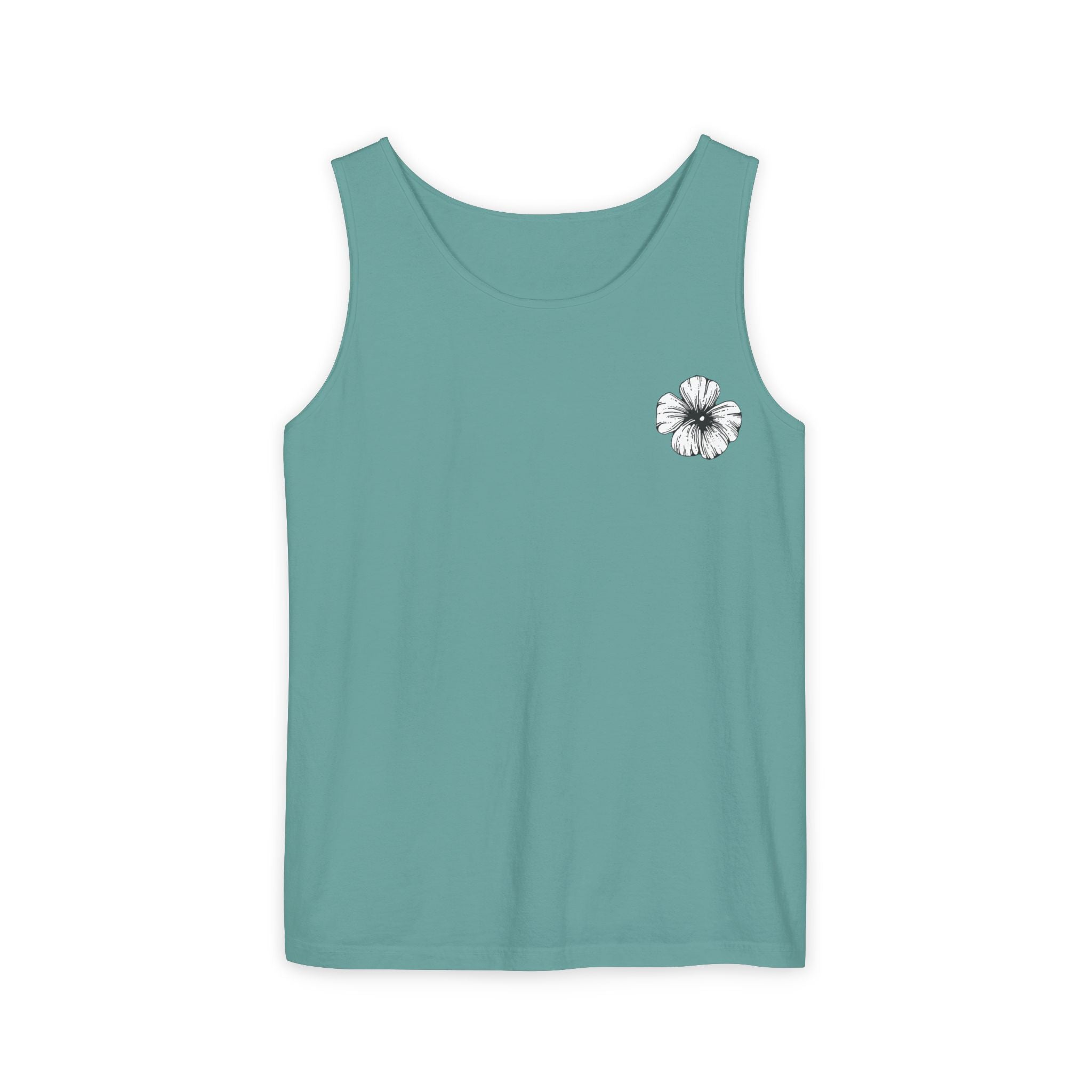 Holow Flower Tank Top