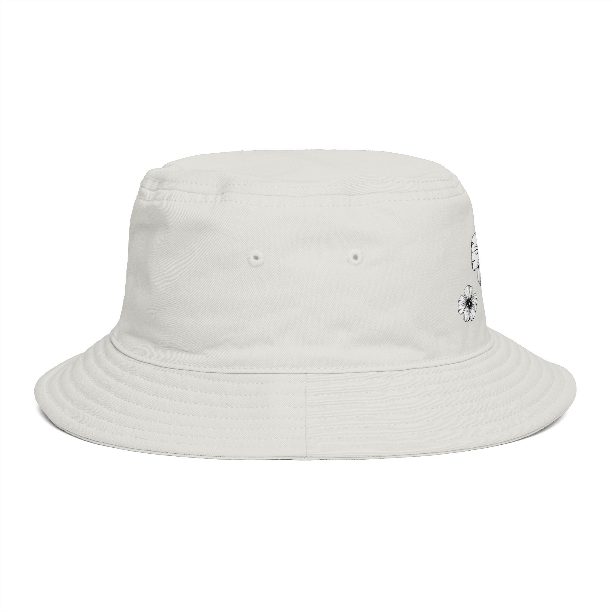 Holow Flower Bucket Hat