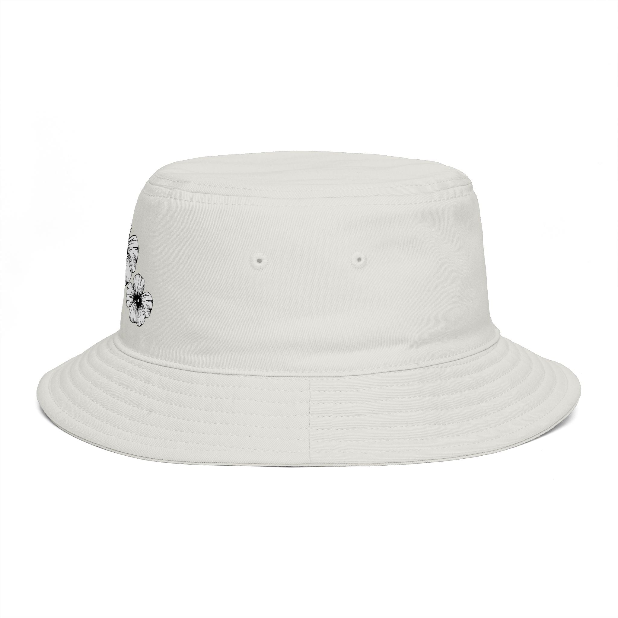 Holow Flower Bucket Hat