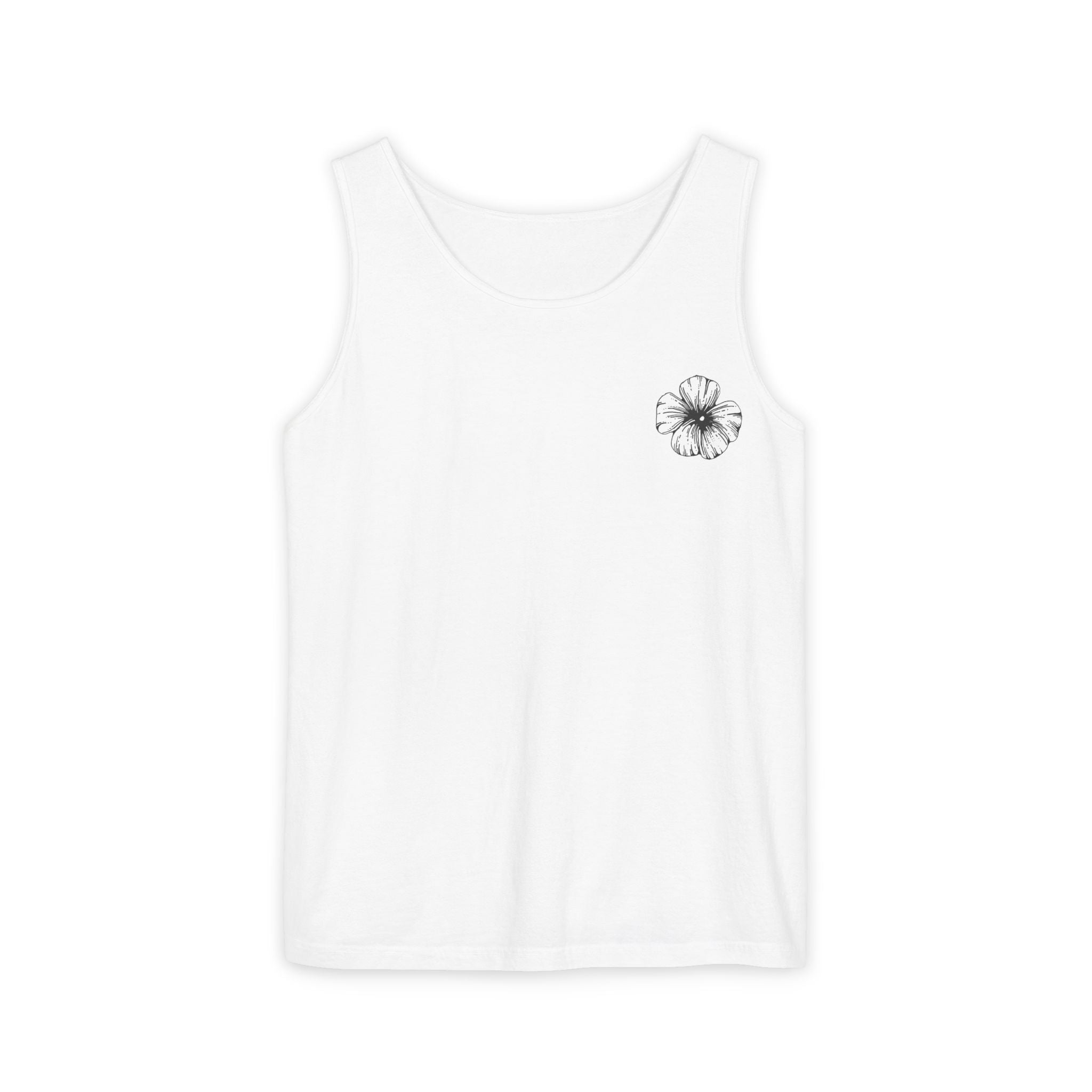 Holow Flower Tank Top
