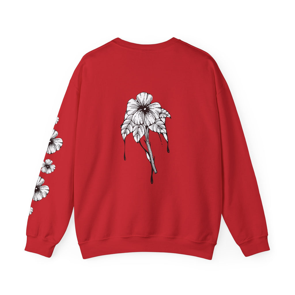Holow Flower Crewneck Sweatshirt