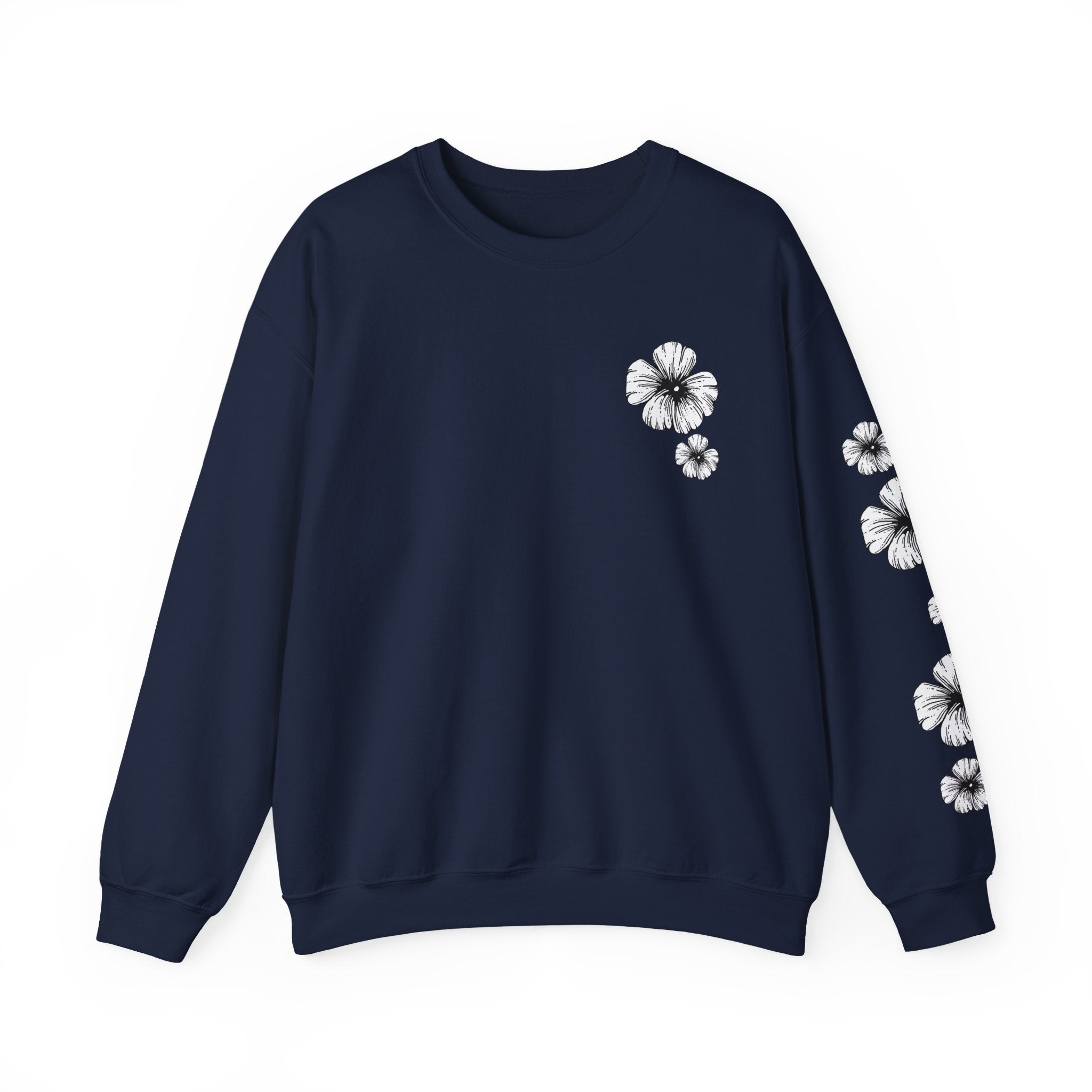 Holow Flower Crewneck Sweatshirt