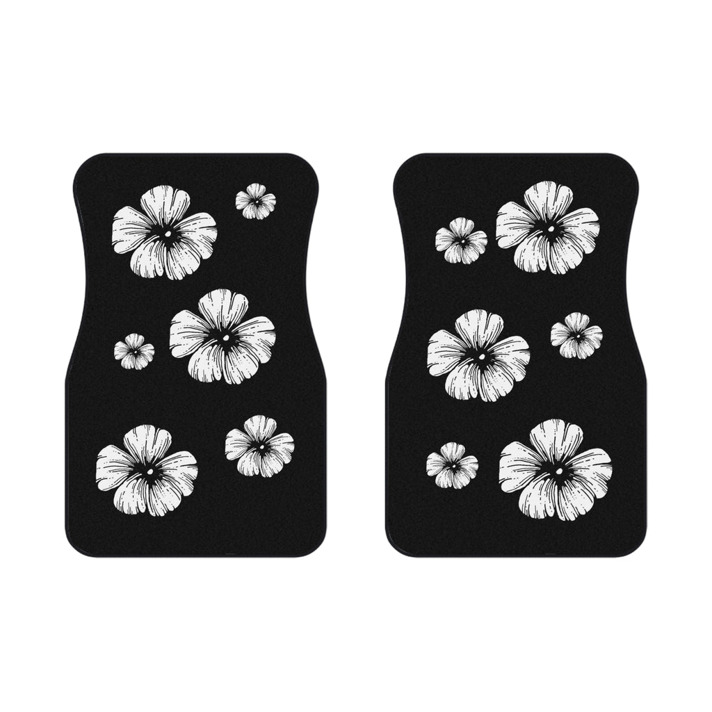 Holow Flower Car Mats (2x Front)