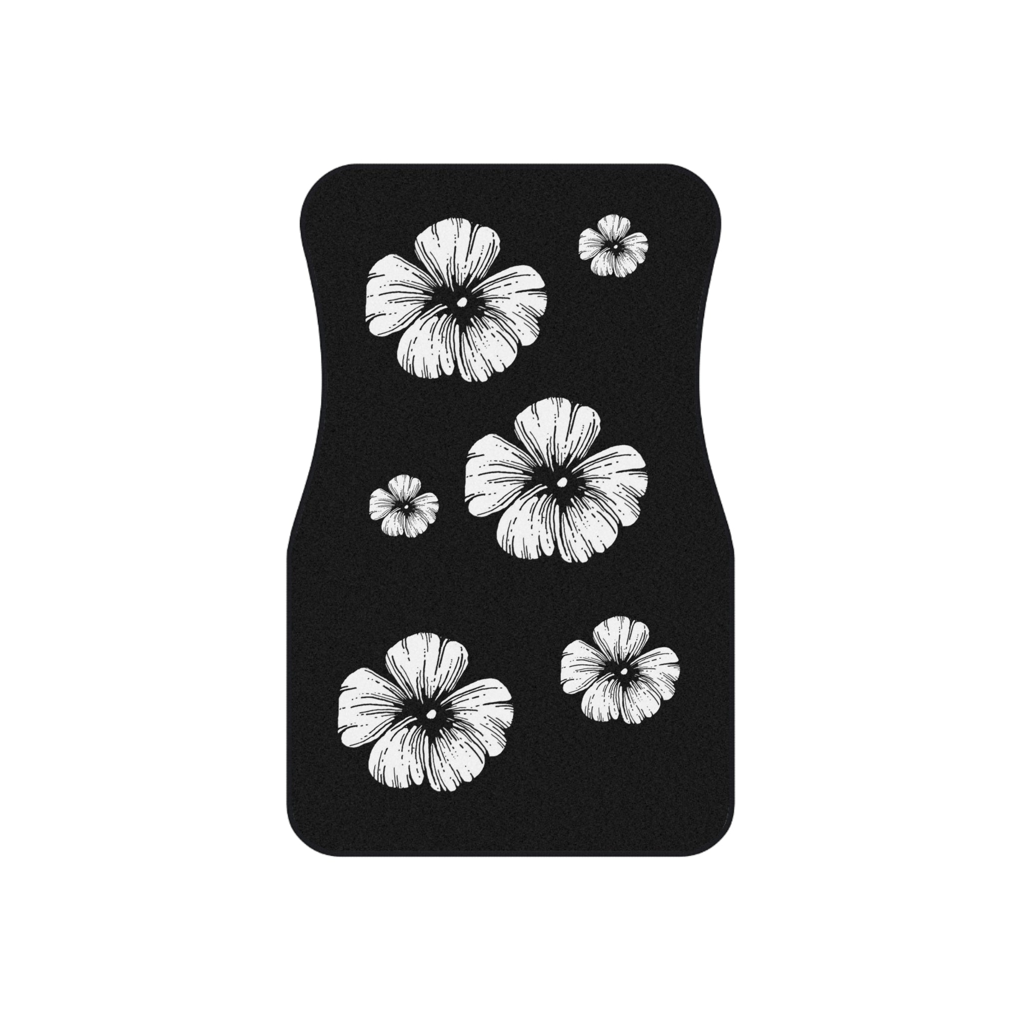 Holow Flower Car Mats (2x Front)