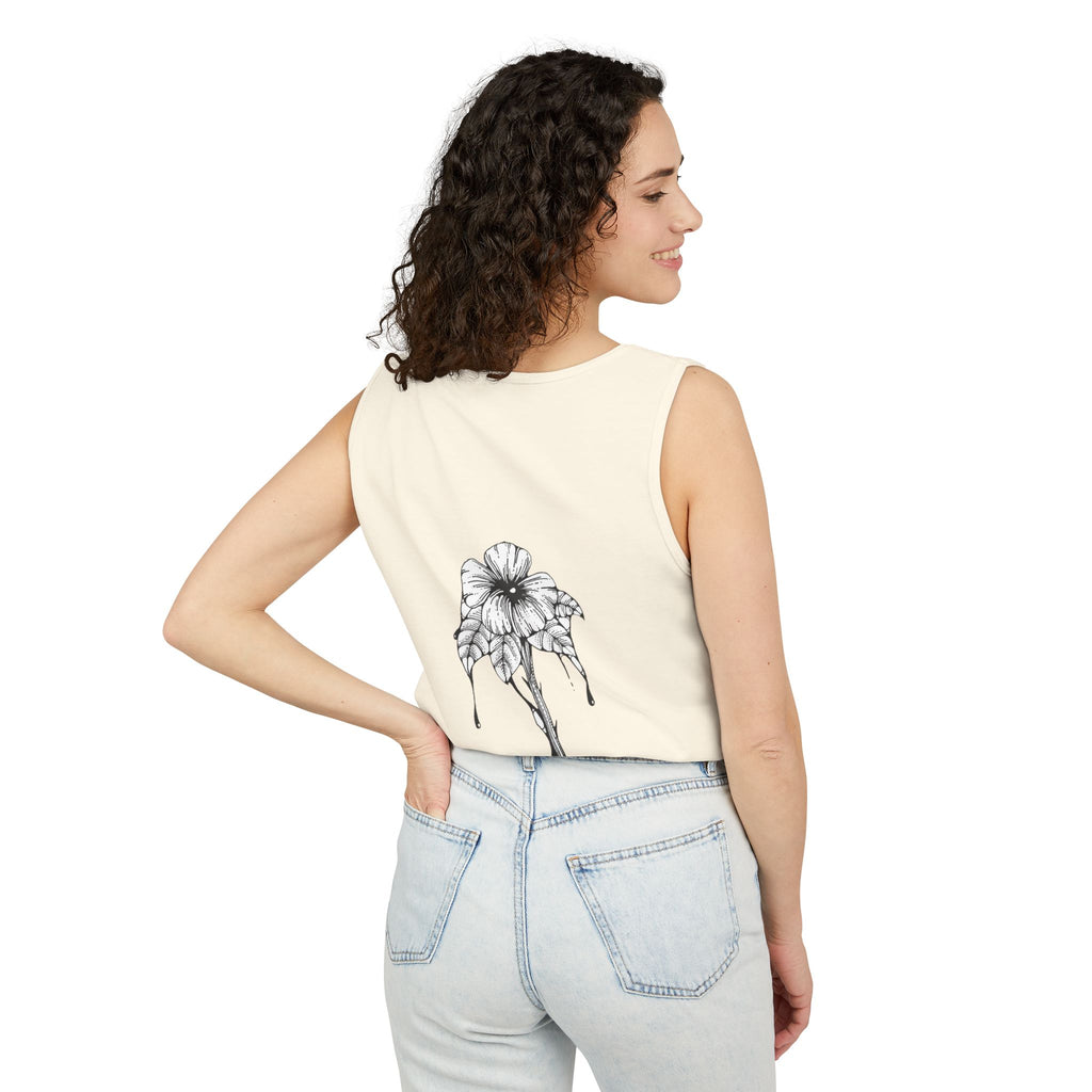 Holow Flower Tank Top