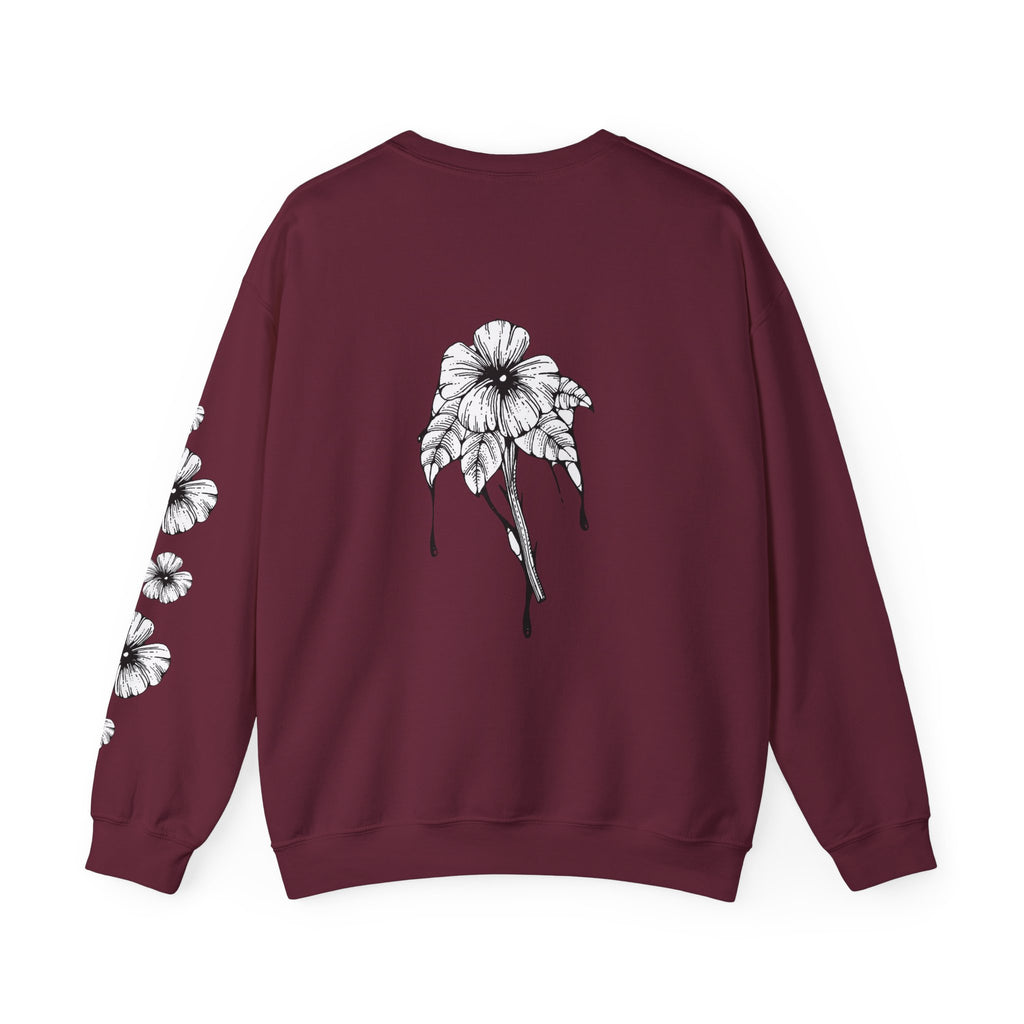 Holow Flower Crewneck Sweatshirt