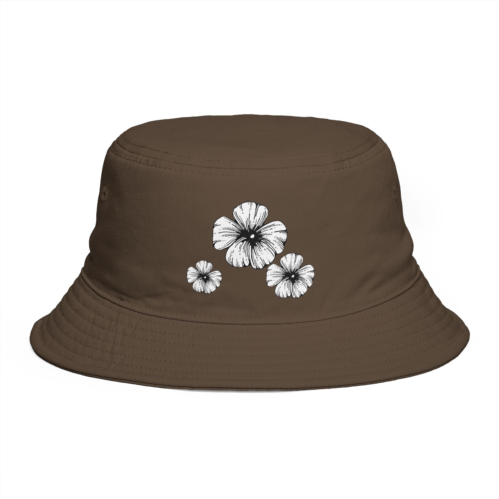 Holow Flower Bucket Hat