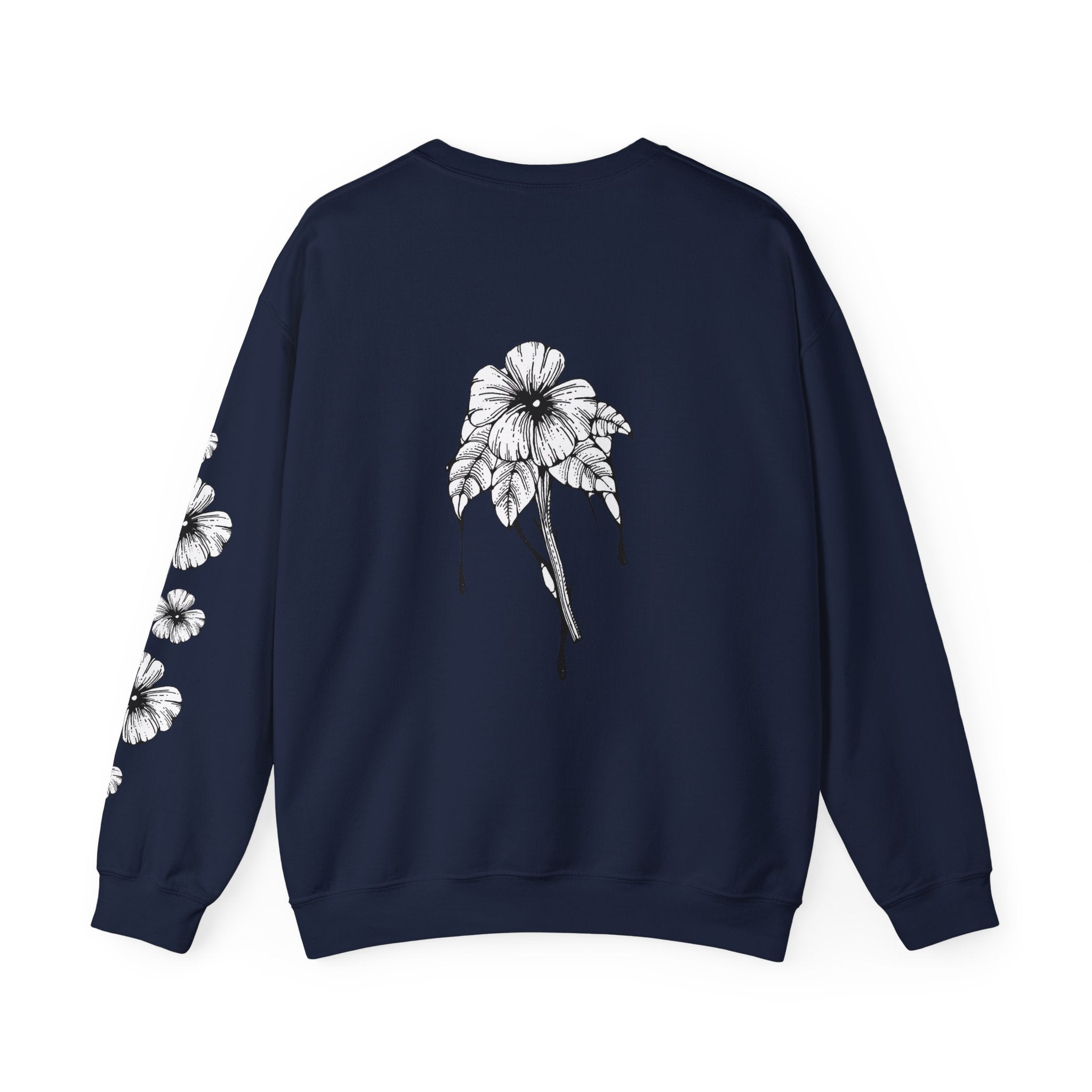 Holow Flower Crewneck Sweatshirt