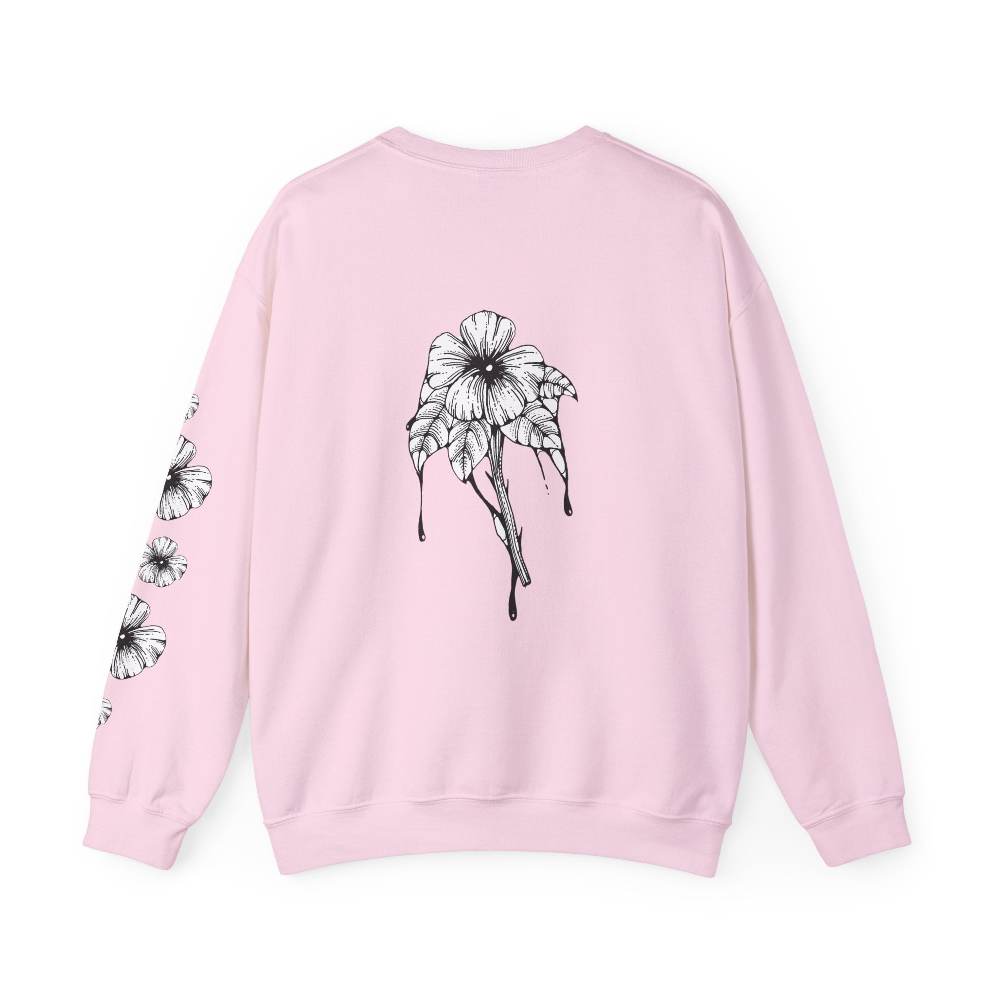 Holow Flower Crewneck Sweatshirt