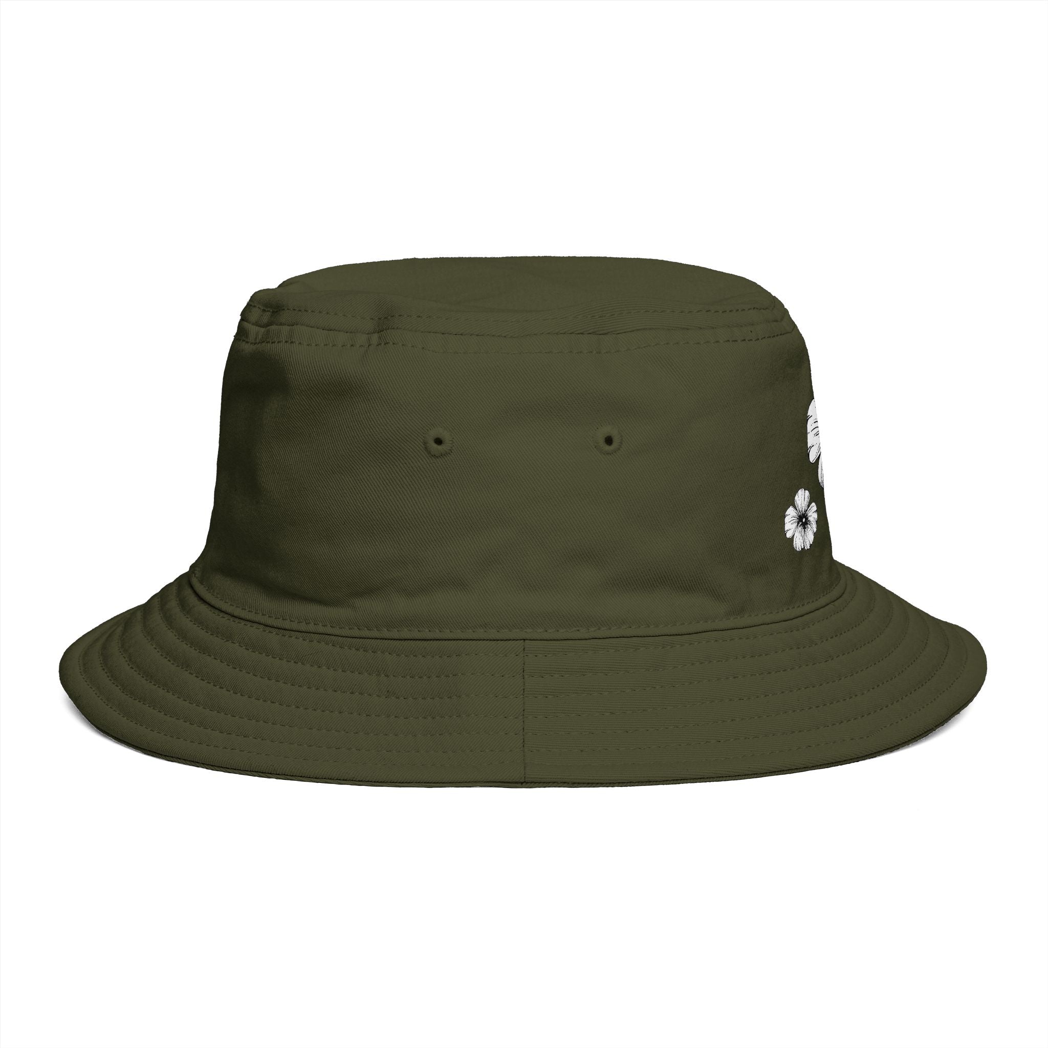 Holow Flower Bucket Hat