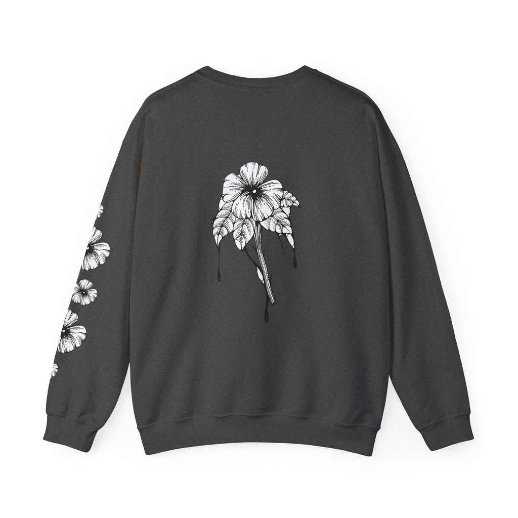 Holow Flower Crewneck Sweatshirt