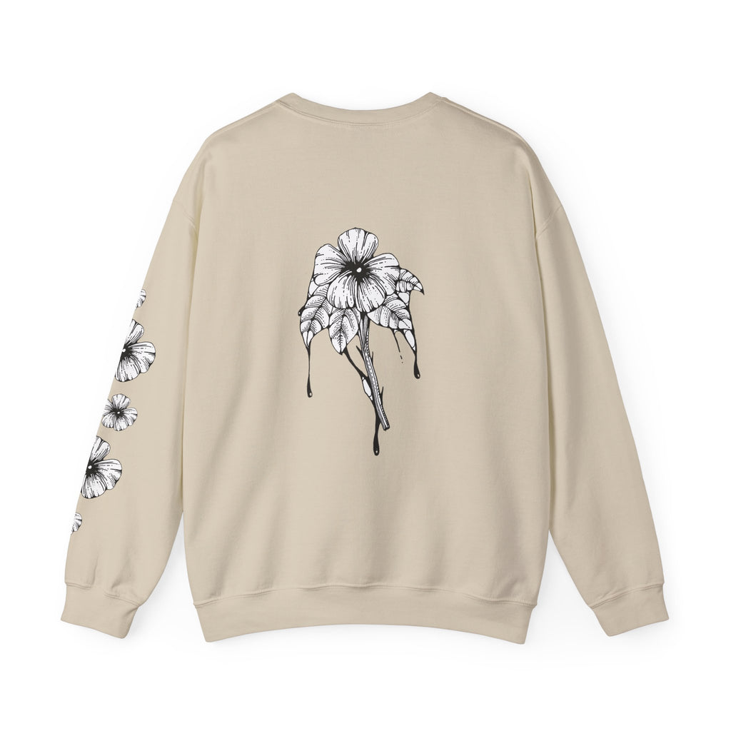 Holow Flower Crewneck Sweatshirt