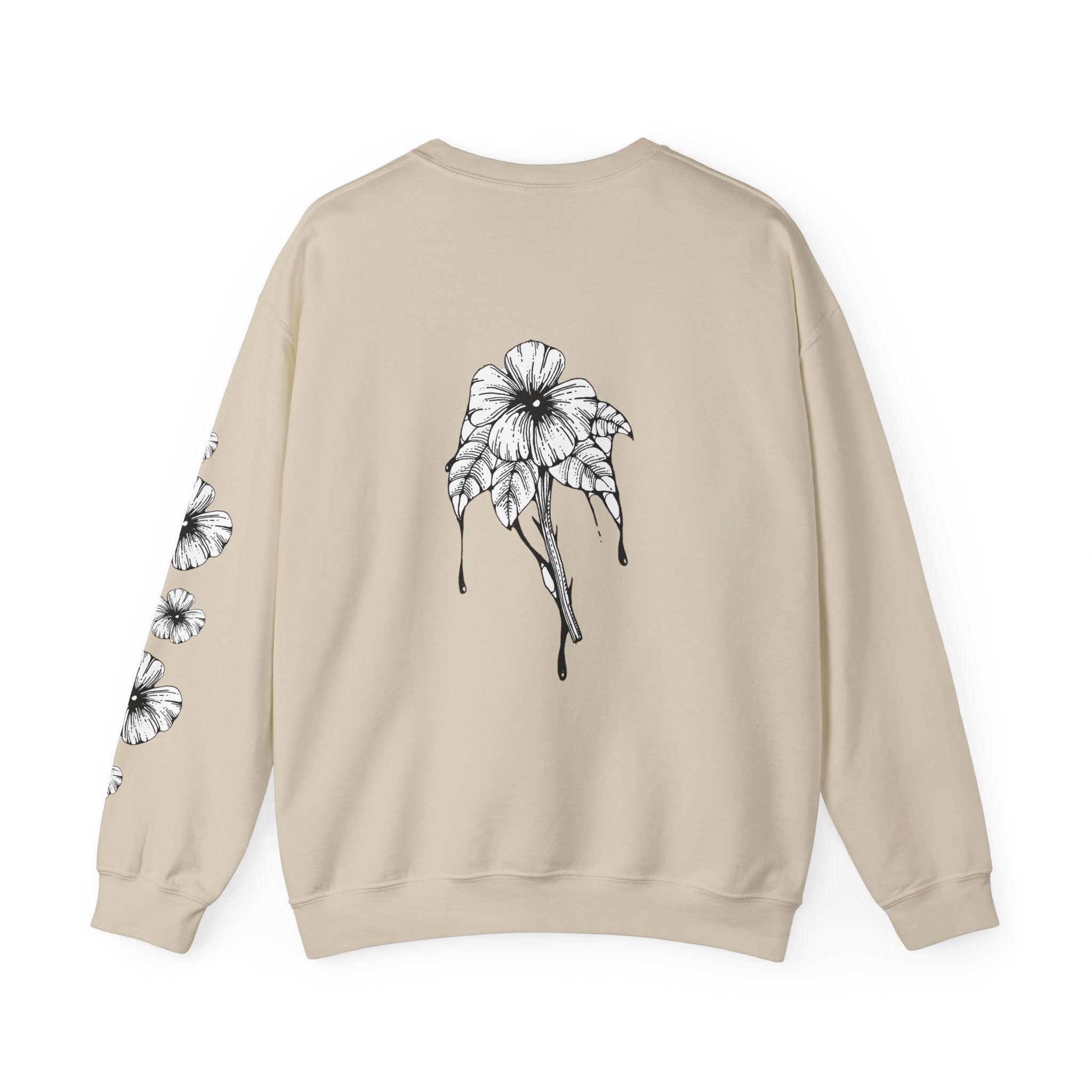 Holow Flower Crewneck Sweatshirt