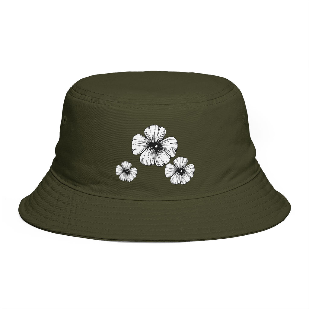 Holow Flower Bucket Hat