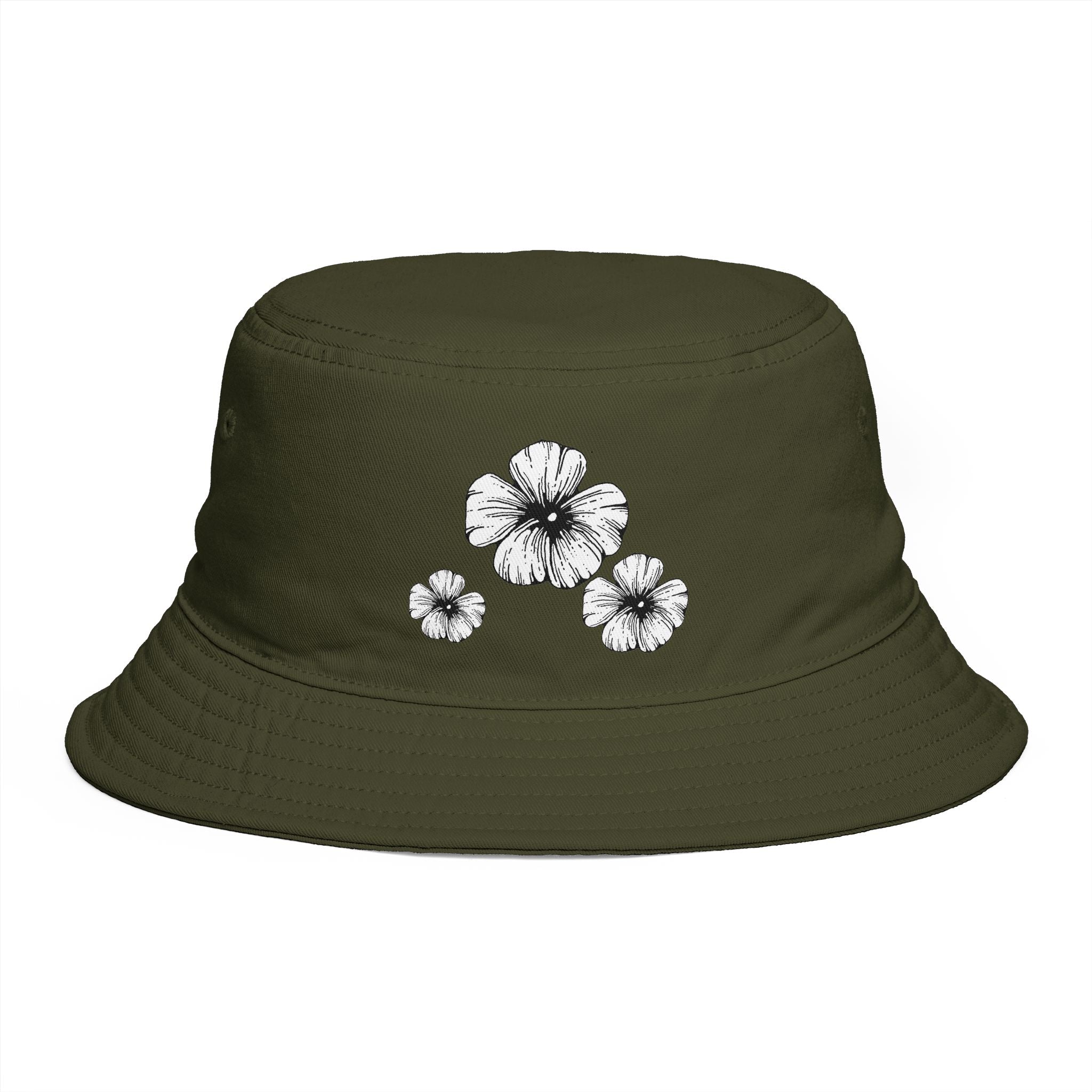 Holow Flower Bucket Hat