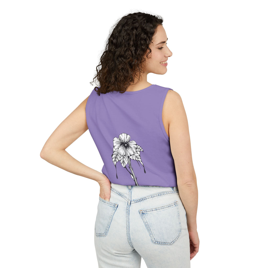 Holow Flower Tank Top