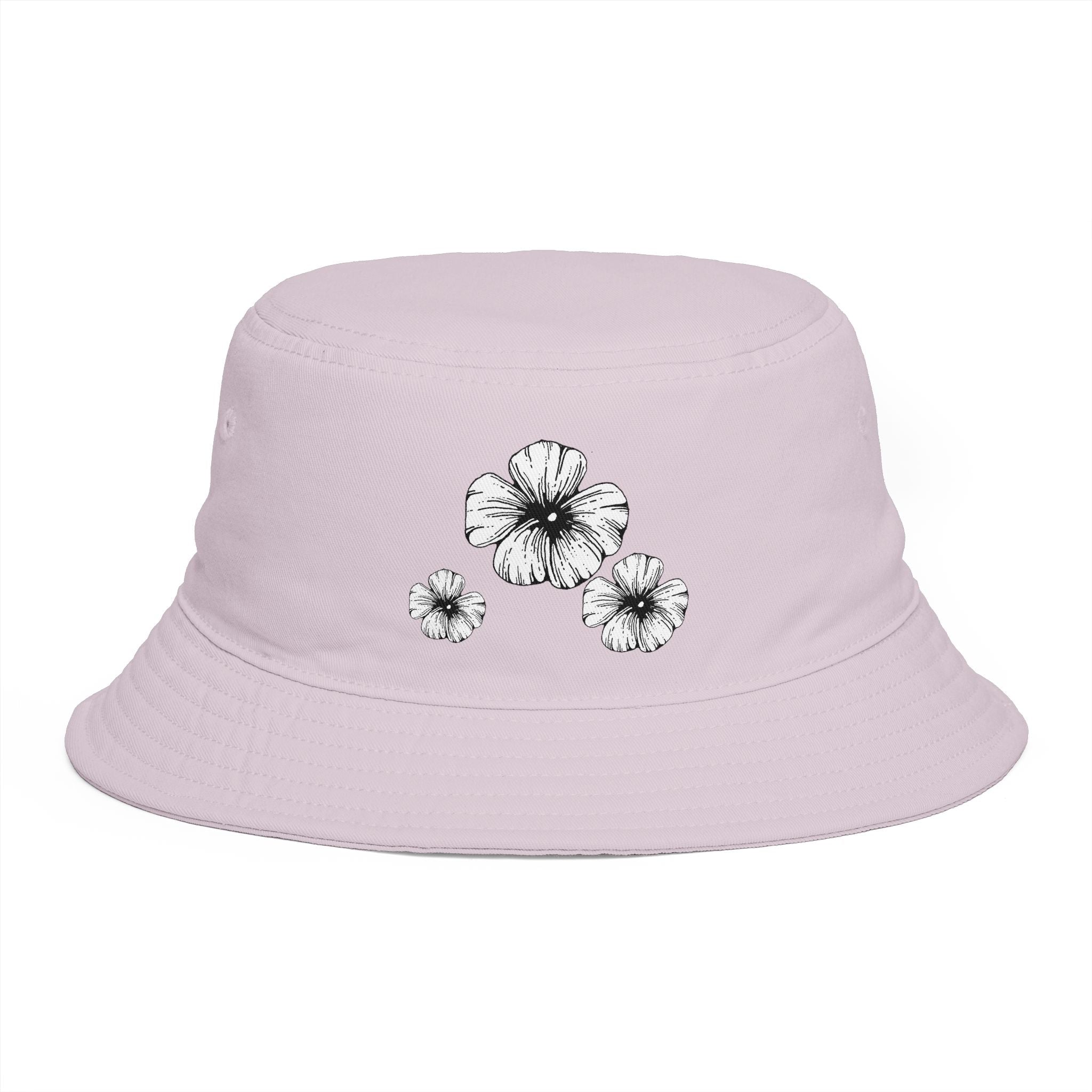 Holow Flower Bucket Hat