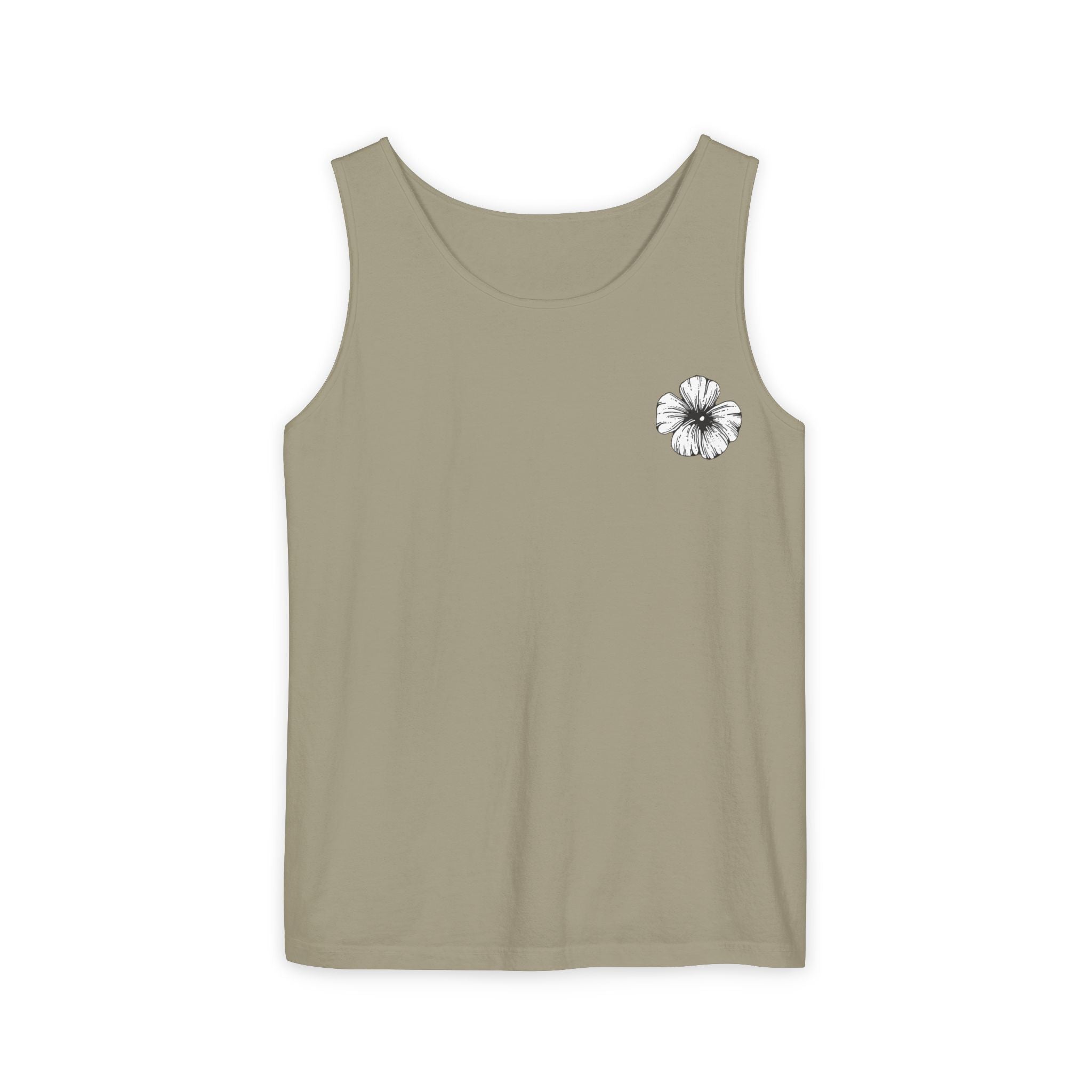Holow Flower Tank Top