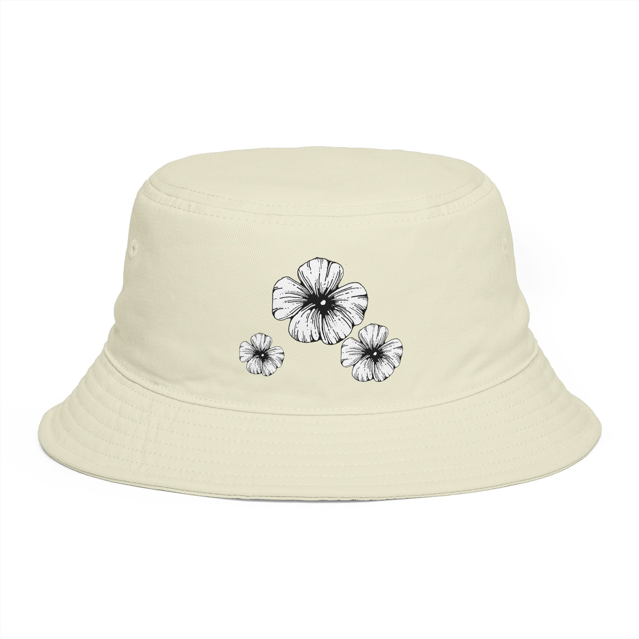 Holow Flower Bucket Hat