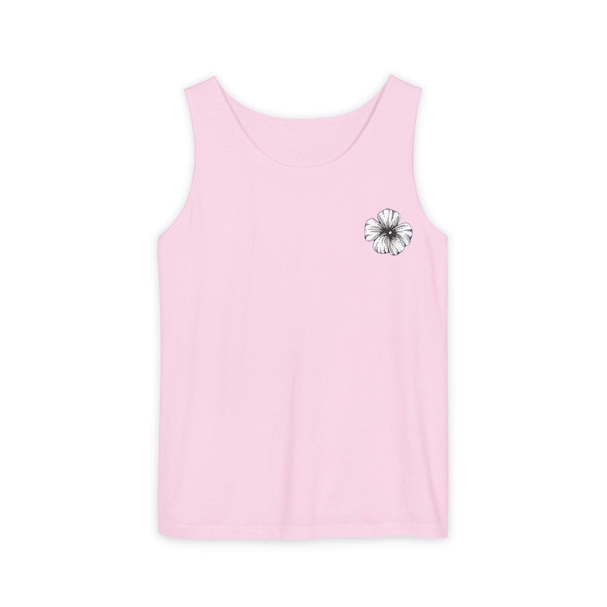 Holow Flower Tank Top