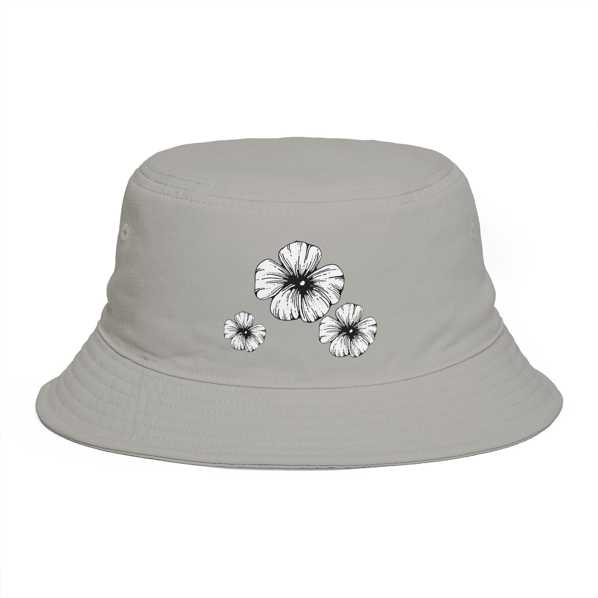 Holow Flower Bucket Hat