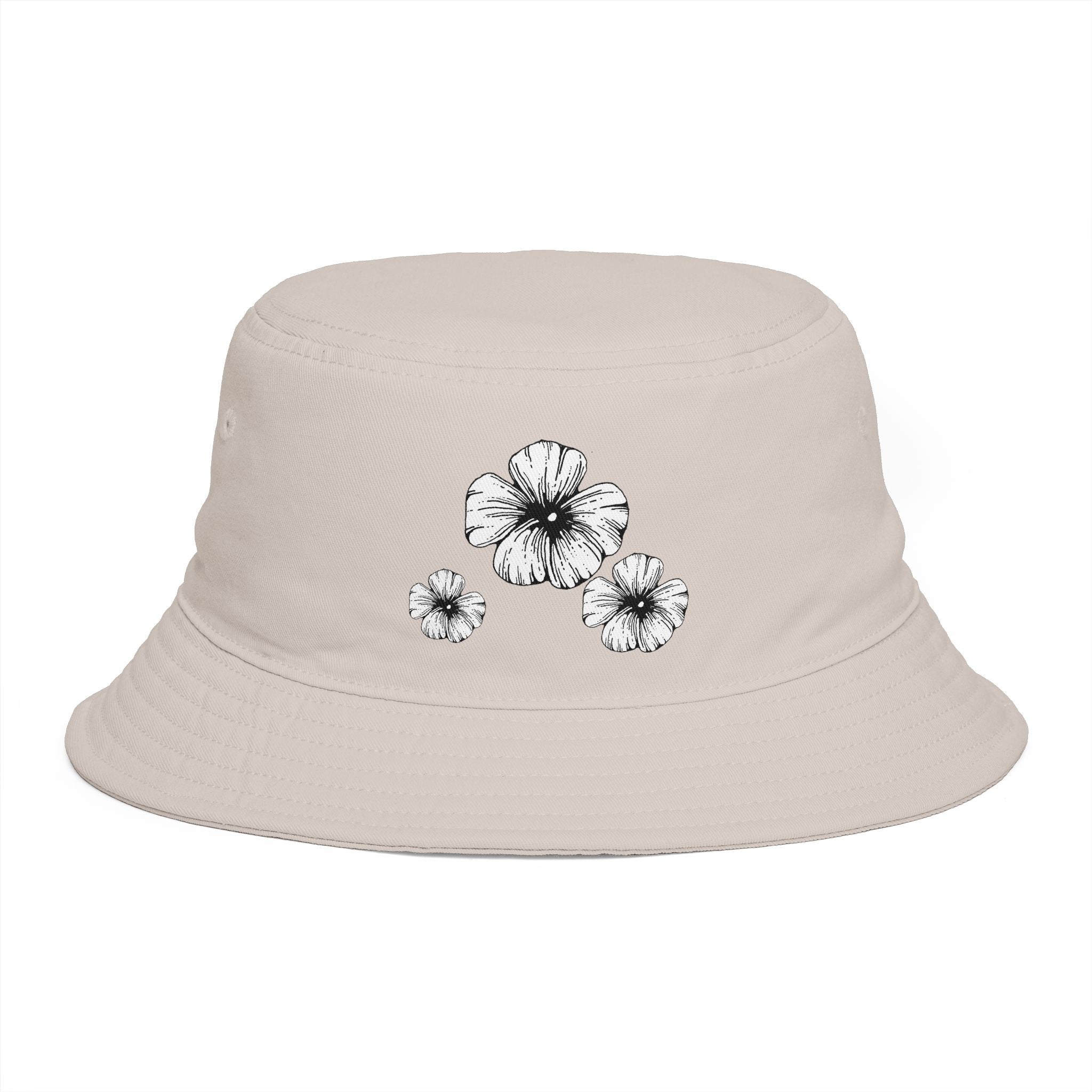 Holow Flower Bucket Hat