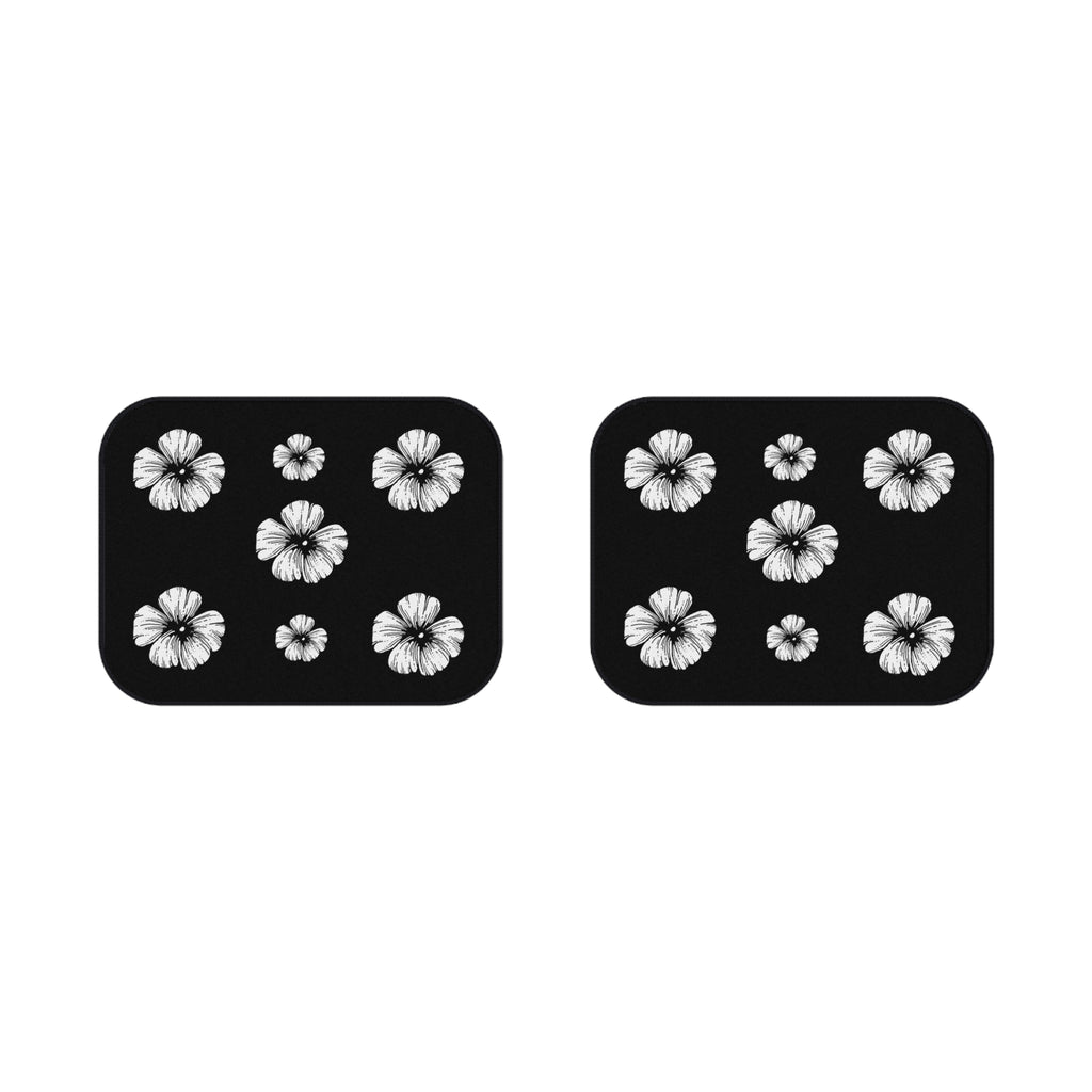 Holow Flower Rear Floor Mats (2-Pack)