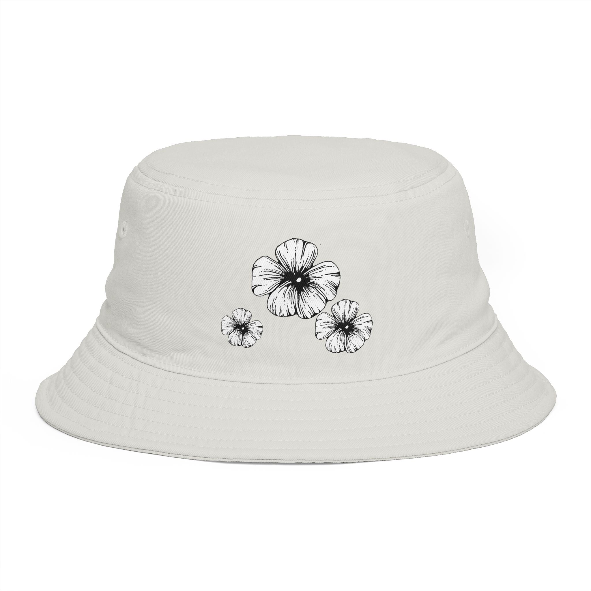 Holow Flower Bucket Hat