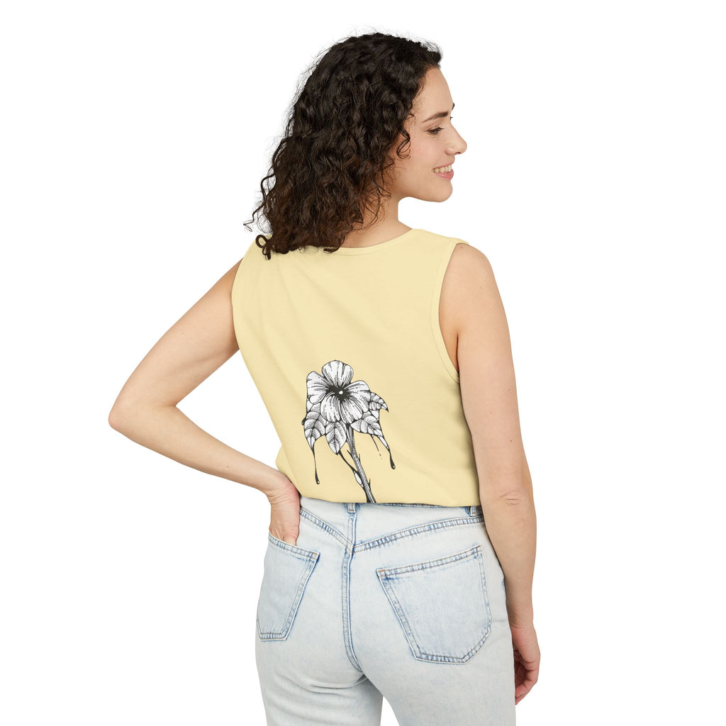 Holow Flower Tank Top