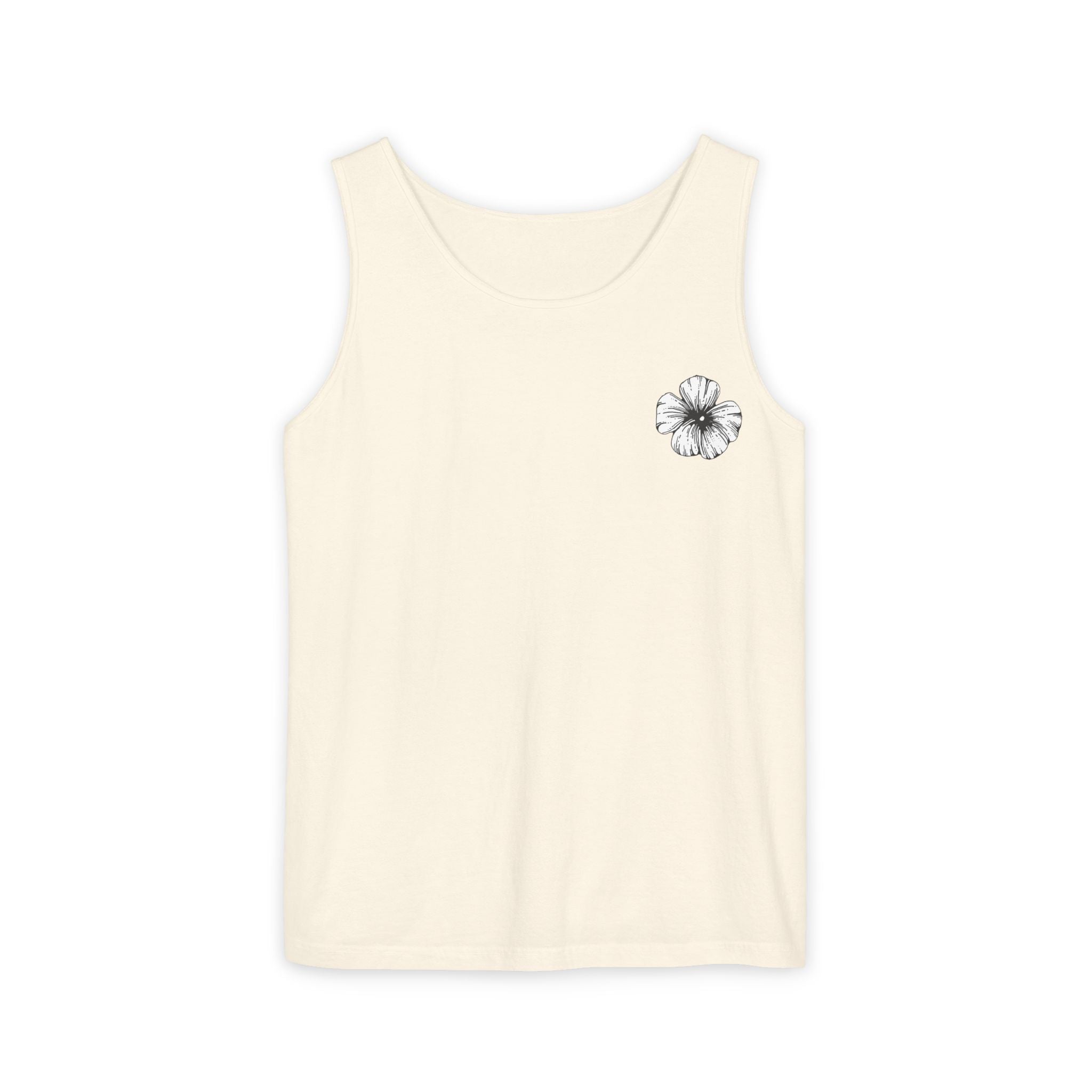 Holow Flower Tank Top
