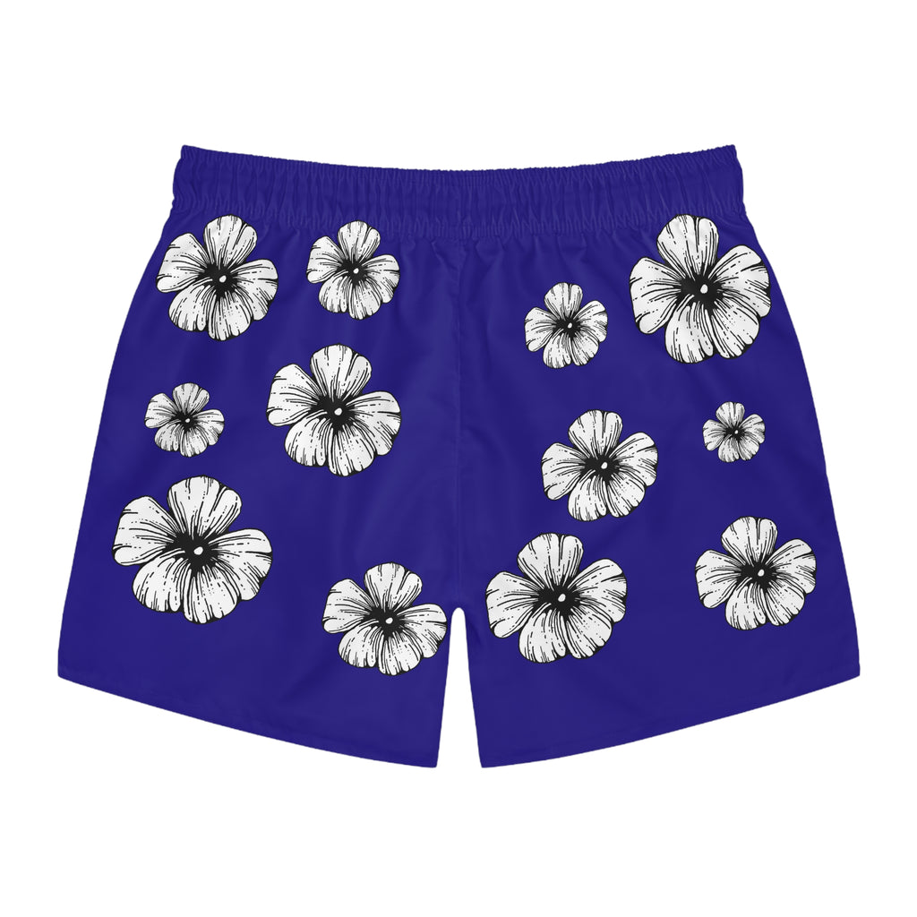Holow Flower Swim Trunks (Dark Blue)