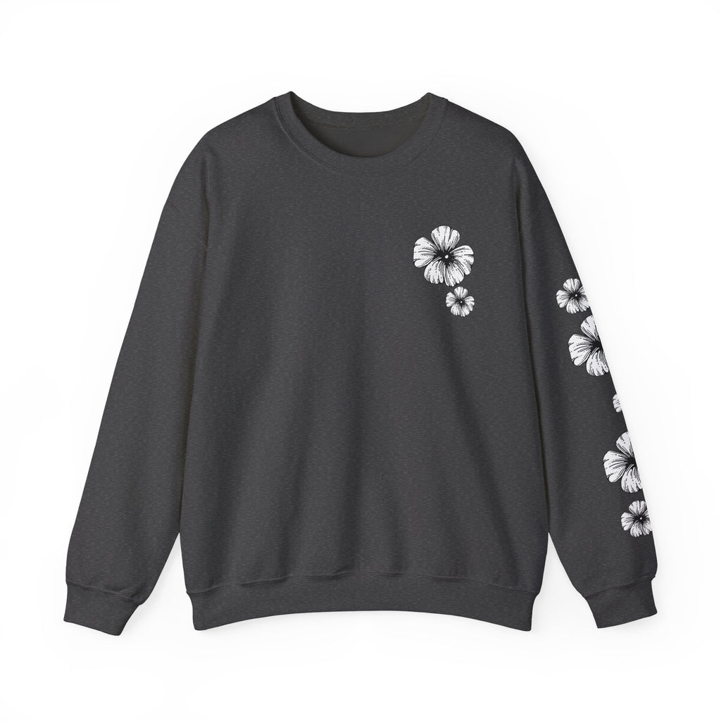 Holow Flower Crewneck Sweatshirt