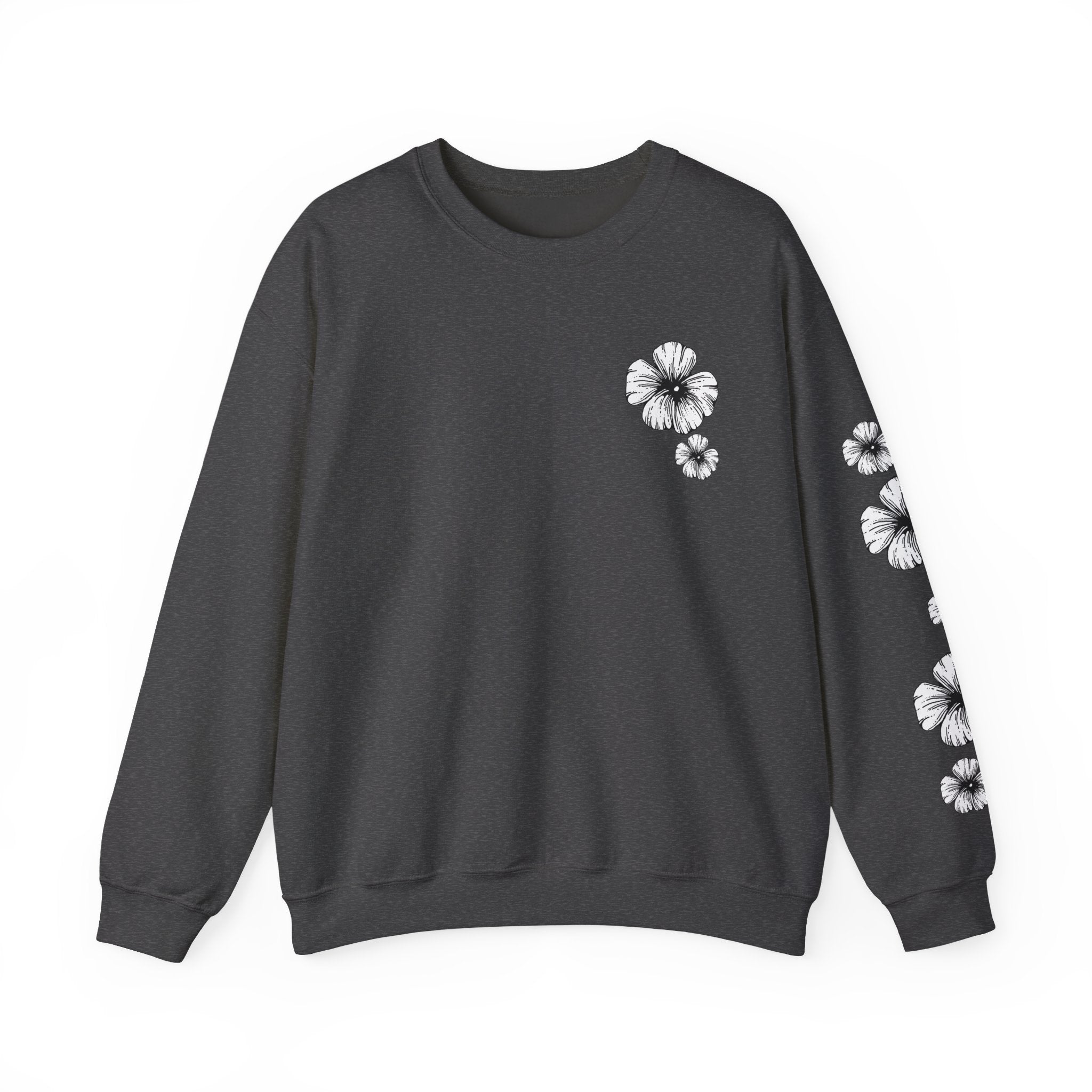 Holow Flower Crewneck Sweatshirt