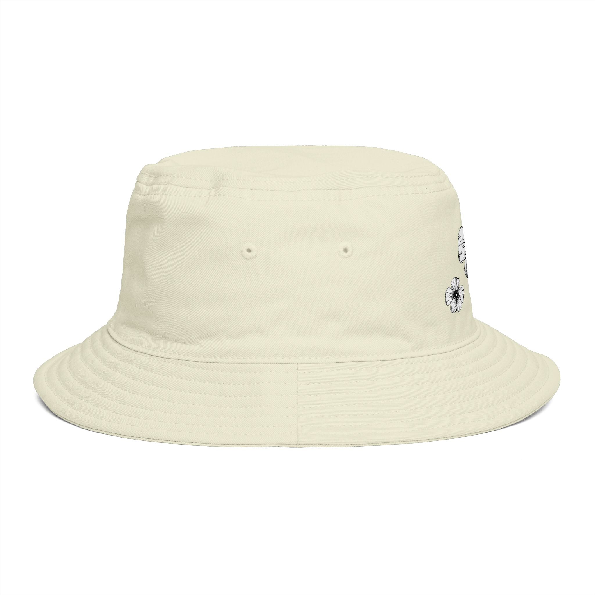 Holow Flower Bucket Hat