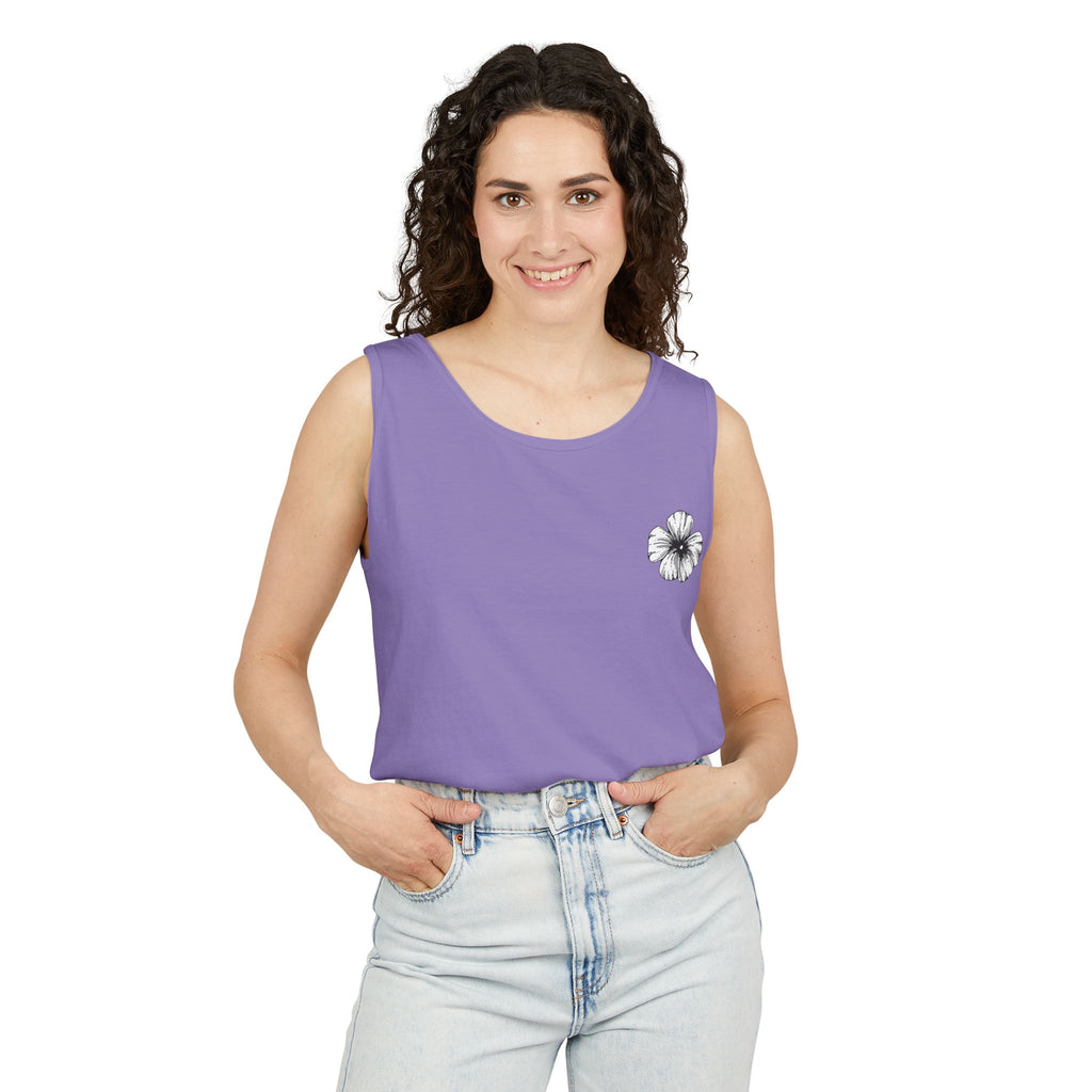 Holow Flower Tank Top